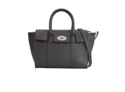 Small Bayswater, Leather, Grey, DB/S, 4*